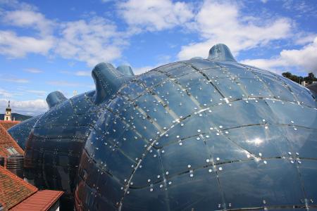 spektakulär museum Kunsthaus Graz