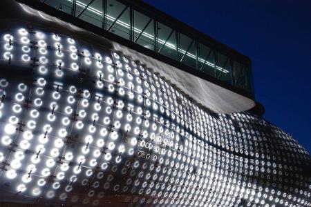 schönste fassaden Kunsthaus Graz, Graz, Österreich
