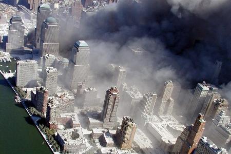Neue dramatische Fotos von 9/11