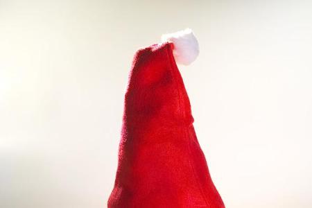 Ein Weihnachtsmann-Kostüm