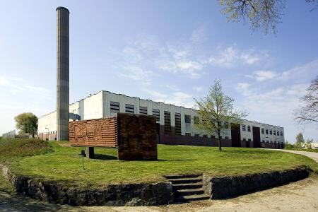 Gebäude auf Forschungsinsel Riems
