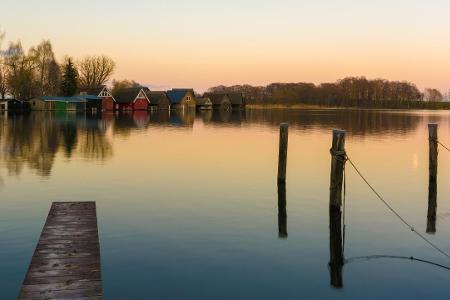 Die Müritz ist der größte deutsche Binnensee