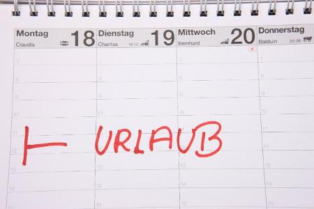 Kurzarbeit Urlaub