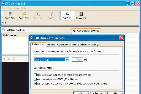DVD Shrink 3.2.0.15
Mit DVD Shrink lassen sich manche kopiergeschützte DVDs duplizieren. Dabei umgeht die Software die unsic...