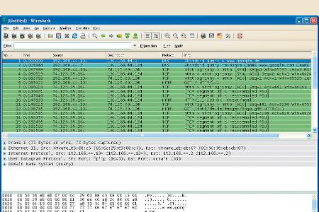 Wireshark 1.0.2
Mit Wireshark (früherer Name: Ethereal) lässt sich der komplette Netzwerkverkehr eines PCs protokollieren u...