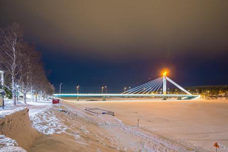 In der Nähe des Polarkreises liegt die finnische Stadt Rovaniemi. Hier besitzt sogar der Weihnachtsmann sein eigenes Postamt...