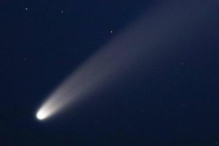 Komet Neowise: Fotostar auf der ganzen Welt Komet Neowise: Fotostar auf der ganzen Welt
