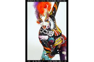 Bodypainting-Festival: So bunt ist nackt