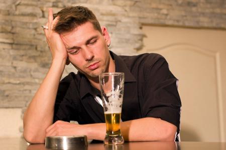 auf Alkohol verzichten