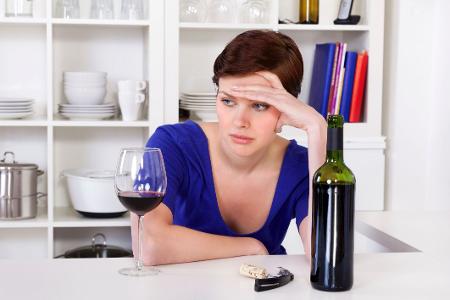 auf Alkohol verzichten