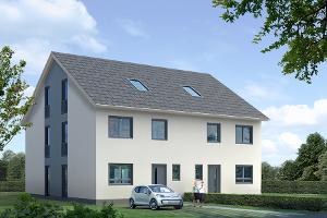 Doppelhäuser als kostengünstige Alternative zum Einfamilienhaus