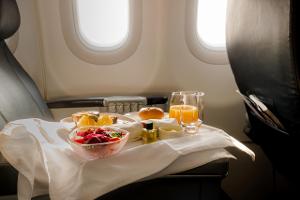 Yammi! Dieser Instagram-Account zeigt die besten Flugzeugmenüs der Welt