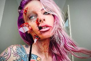 Grauenhaft cool: Diese Make-up-Künstlerin zaubert Gruselgesichter