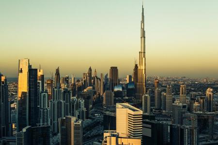 Das höchste Gebäude der Welt darf in dieser Galerie nicht fehlen. Der Burj Khalifa in Dubai ist 828 Meter hoch, wobei die hö...