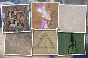 Die 25 verrücktesten Google-Earth-Geheimnisse