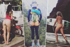 Sexy Hintern auf Reisen: Die aufregendsten Po-Grüße des Jahres