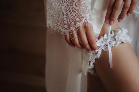 Hochzeit Strumpfband