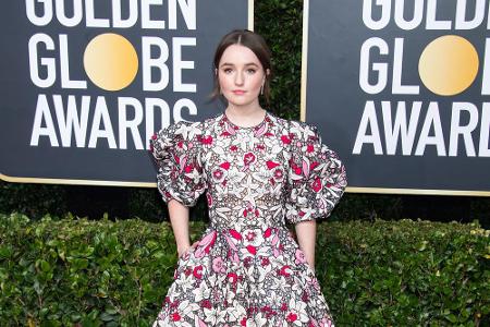 Kaitlyn Dever war für einen Golden Globe nominiert. Hätte sie gewonnen, hätte sie die Trophäe in ihrem auffallenden Blümchen...