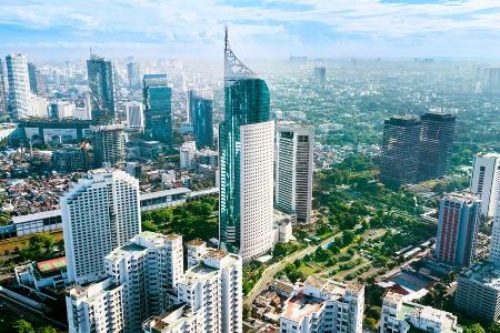Jakarta ist eine Metropole, die bald untergeht.