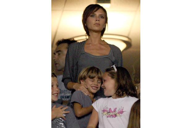 ...der Umzug vor zehn Jahren nach Los Angeles brachte wieder ein wenig Ruhe ins Leben der Beckhams. Während David für L.A. G...