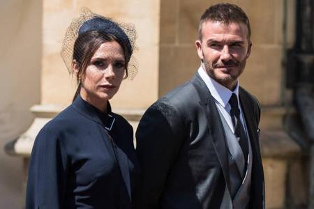 ...nicht verstummen. Auf der königlichen Hochzeit zwischen Meghan Markle und Prinz Harry im Mai wirkten Victoria und David a...