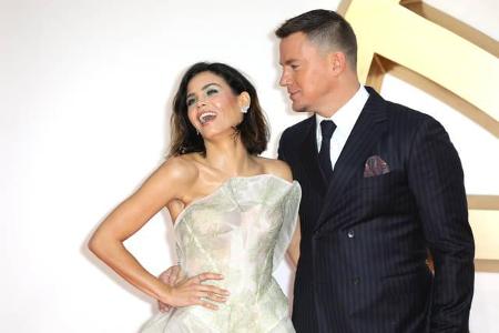 ...im September 2017 die Premiere von 'Kingsman 2' besuchte. War Jennas Lachen damals nur aufgesetzt?