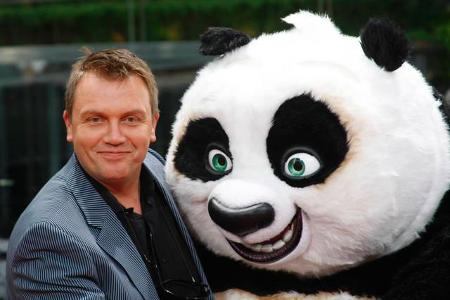 ...mutiger Panda im Animationsfilm 