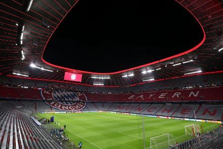 Allianz-Arena | Maximale Zuschauer am 1. Spieltag: keine Fans erlaubt | Fassungsvermögen: 75.024
