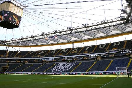 Deutsche Bank Park | Maximale Zuschauer am 1. Spieltag: 6500 | Fassungsvermögen: 51.500