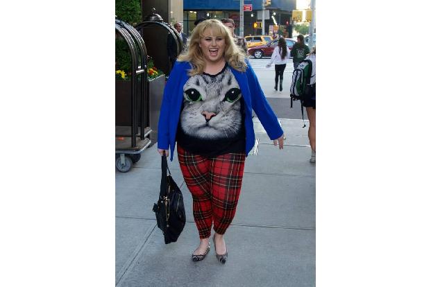 ...hat Rebel Wilson zwar nicht nötig, dennoch zeigt es natürlich, dass sich eine Frau von ihrem Format nicht alles gefallen ...