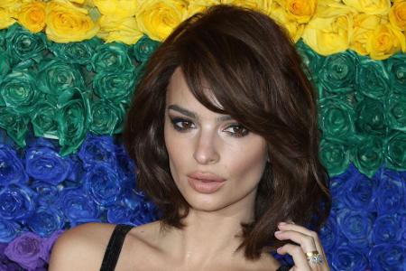 Model Emily Ratajkowski setzt nicht dauerhaft auf Pony: Bei den Tony Awards 2019 zeigte sie sich ausnahmsweise mit Bob und S...