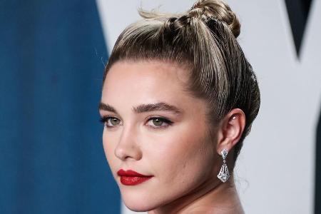 Florence Pugh machte bei der Vanity Fair Oscar Party eine gute Figur.