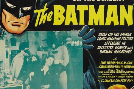 Zum ersten Mal gab es Batman 1943 zu sehen. Lewis Wilson spielte im 15-teiligen Movie-Serial 