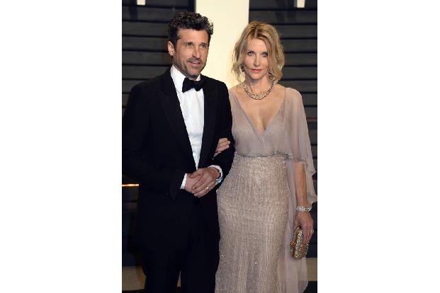 Patrick Dempsey und Jillian Fink lernten sich kennen, als die Make-Up-Künstlerin dem Schauspieler die Haare schnitt. Sie hei...