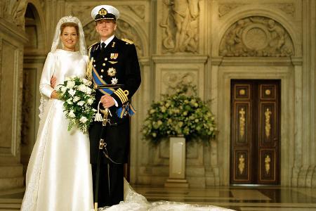 Das offizielle Hochzeitsfoto von Máxima und Willem-Alexander