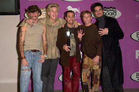 (v.l.n.r.): A.J. McLean, Howie Dorough, Nick Carter, Kevin Richardson und Brian Littrell sind mit über 130 Millionen verkauf... (v.l.n.r.): A.J. McLean, Howie Dorough, Nick Carter, Kevin Richardson und Brian Littrell sind mit über 130 Millionen verkauf...