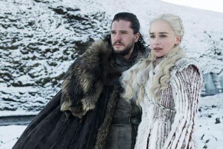 Die Geschichte von Jon Schnee (Kit Harrington) und Daenerys Targaryen (Emilia Clarke) neigt sich dem Ende zu.