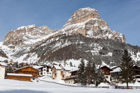 Viel Schnee trifft in Alta Badia auf Gourmet-Küche
