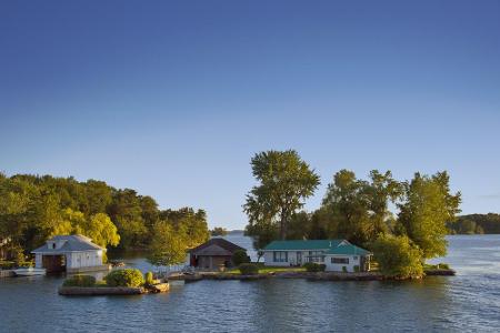 Der kleinste Nationalpark Kanadas ist mit lediglich neun Quadratkilometern der St. Lawrence Islands Nationalpark in der Prov...