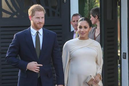 Bei öffentlichen Auftritten setzt Herzogin Meghan ihren Babybauch stets perfekt in Szene, wie Anfang dieses Jahres in Marokk...