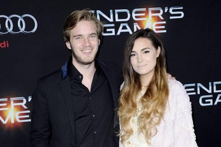 Influencer im Glück: Der Schwede Felix Kjellberg alias YouTuber PewDiePie und die Italienerin Marzia Bisognin nahmen sich am...