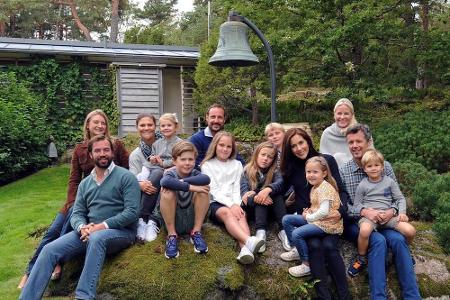 Ein Familientreffen der anderen Art gab es ebenfalls im Herbst 2015: die skandinavischen Royals posierten für das Erinnerung...