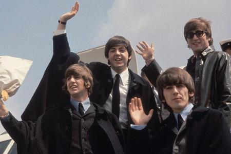 Die Beatles im Jahr 1964 (von links): Ringo Starr, Paul McCartney, George Harrison und John Lennon.