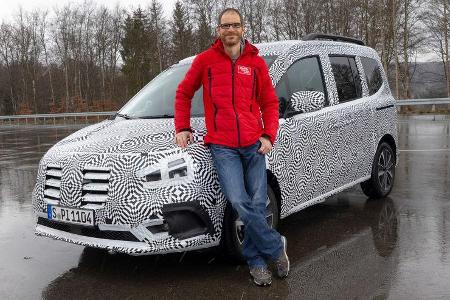 Mercedes-Benz Citan Erprobungsfahrt Immendingen März 2021