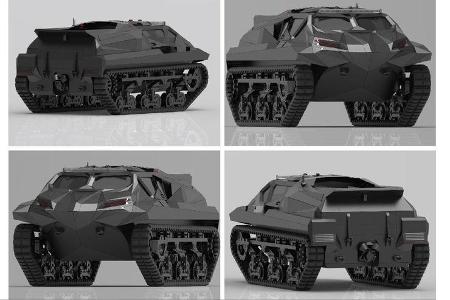 Highland Systems Storm Allterrain Panzer Militär Amphibienfahrzeug