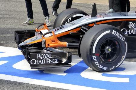 Force India VJM08 - Barcelona Test - 27. Februar 2015