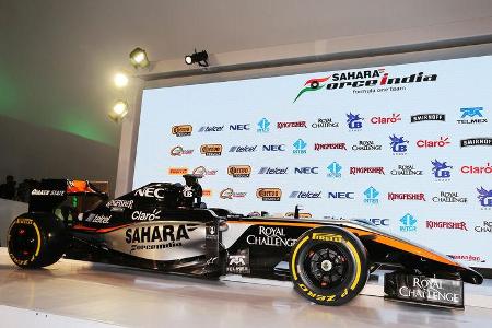 Force India - Präsentation - 2015