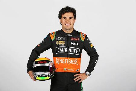 Porträt - Sergio Perez - Force India - 2015