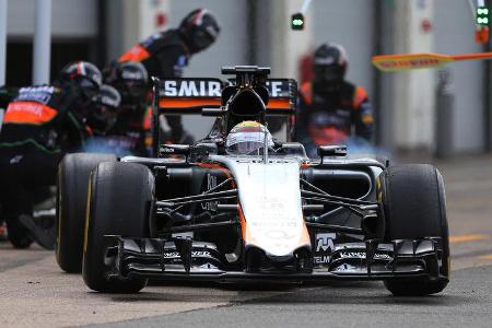 Martin Brundle - Force India - Silverstone - 2015