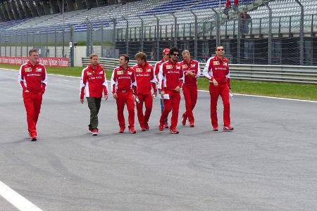 Sebastian Vettel - Ferrari - GP Österreich - Formel 1 - Donnerstag - 18.6.2015